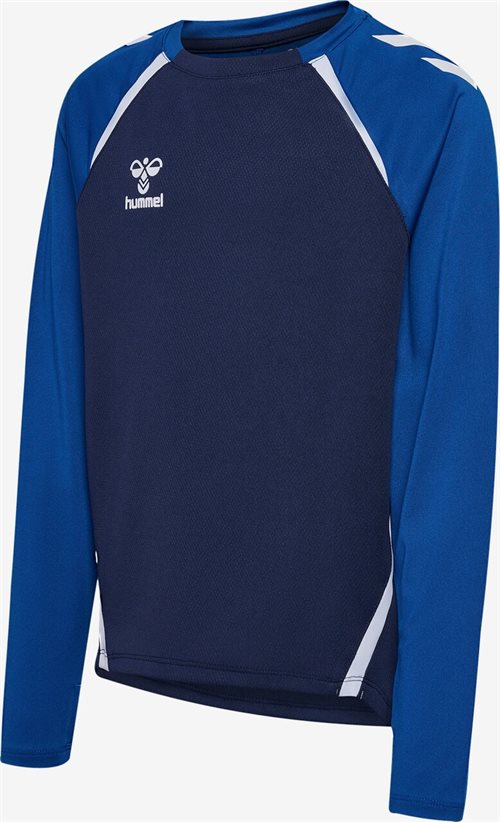 Hummel Lead 2.0 Crew sweat med klublogo og sponsorlogo / Børne størrelser